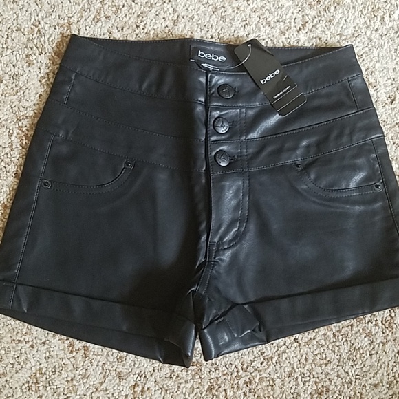 Bebe Shorts Nwt Womens Bebe Triple Decker Shorts Sz 24 Waist Poshmark